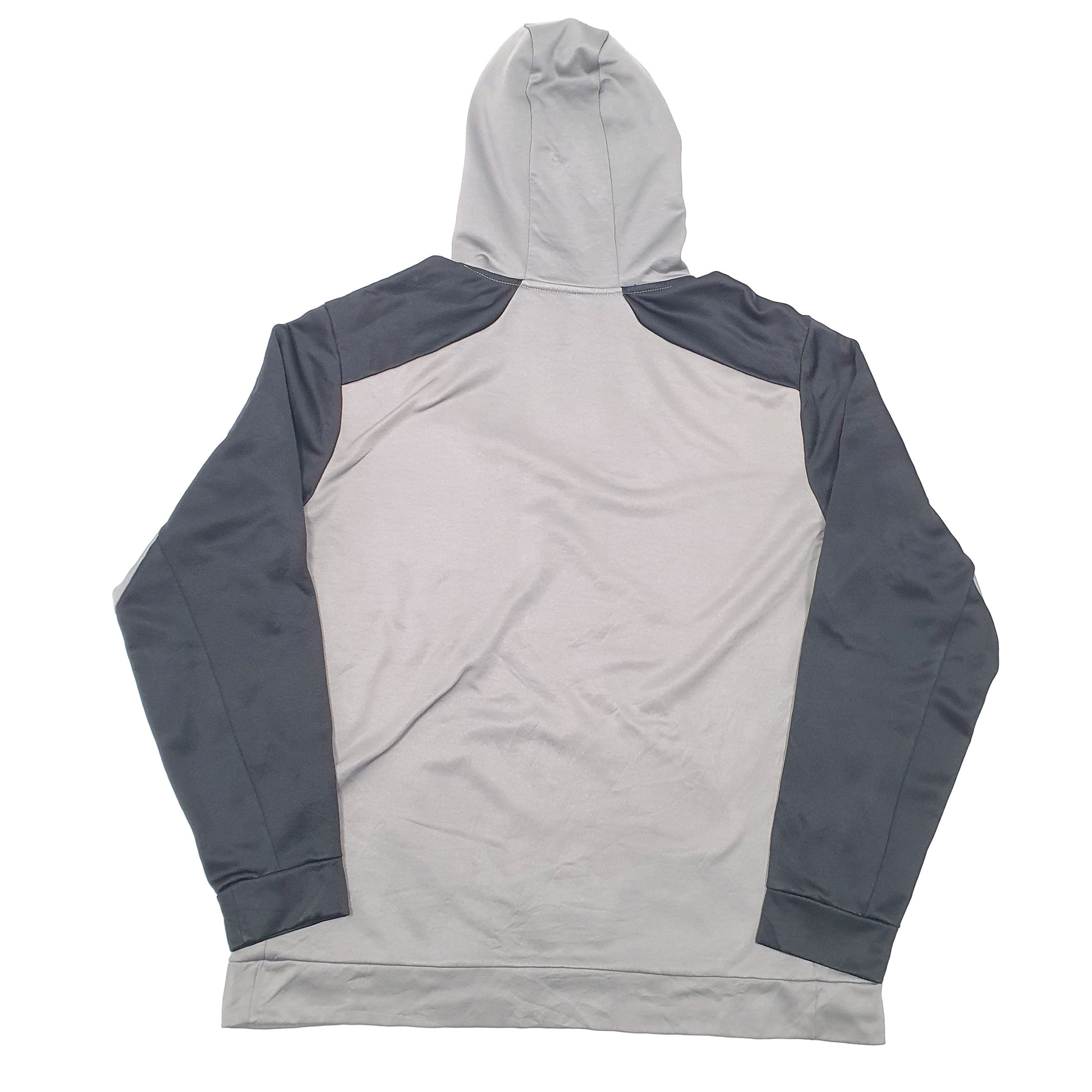 Mens Grey Nike Active Gym Workout Running Therma Fit Hoodie Jumper