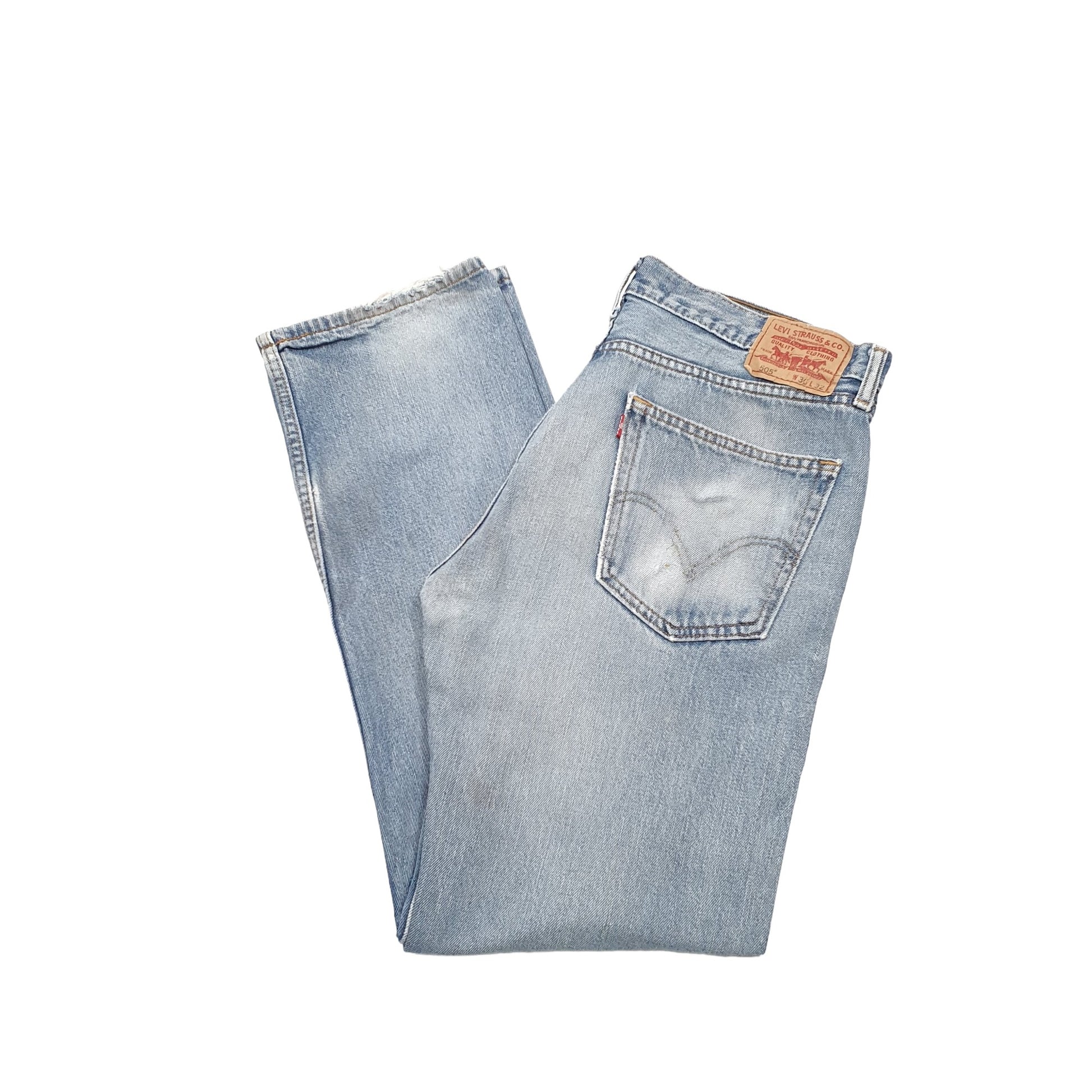 Levis 505 Regular Fit Jeans W36 L32 Blue