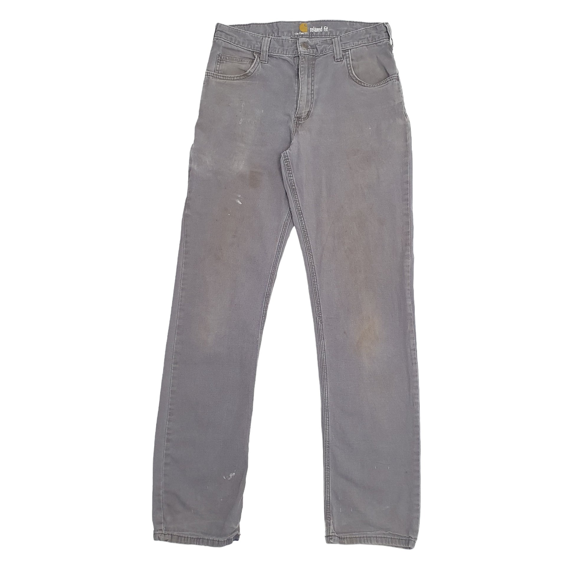 Mens Grey Carhartt  Carpenter Trousers