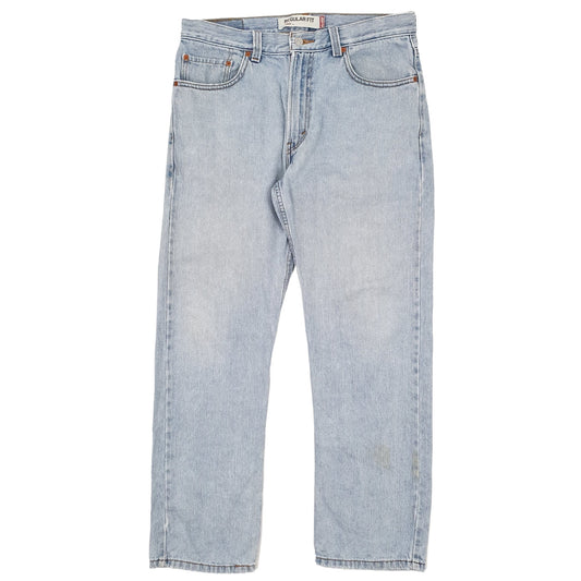 Levis 505 Regular Fit Jeans W33 L30 Blue