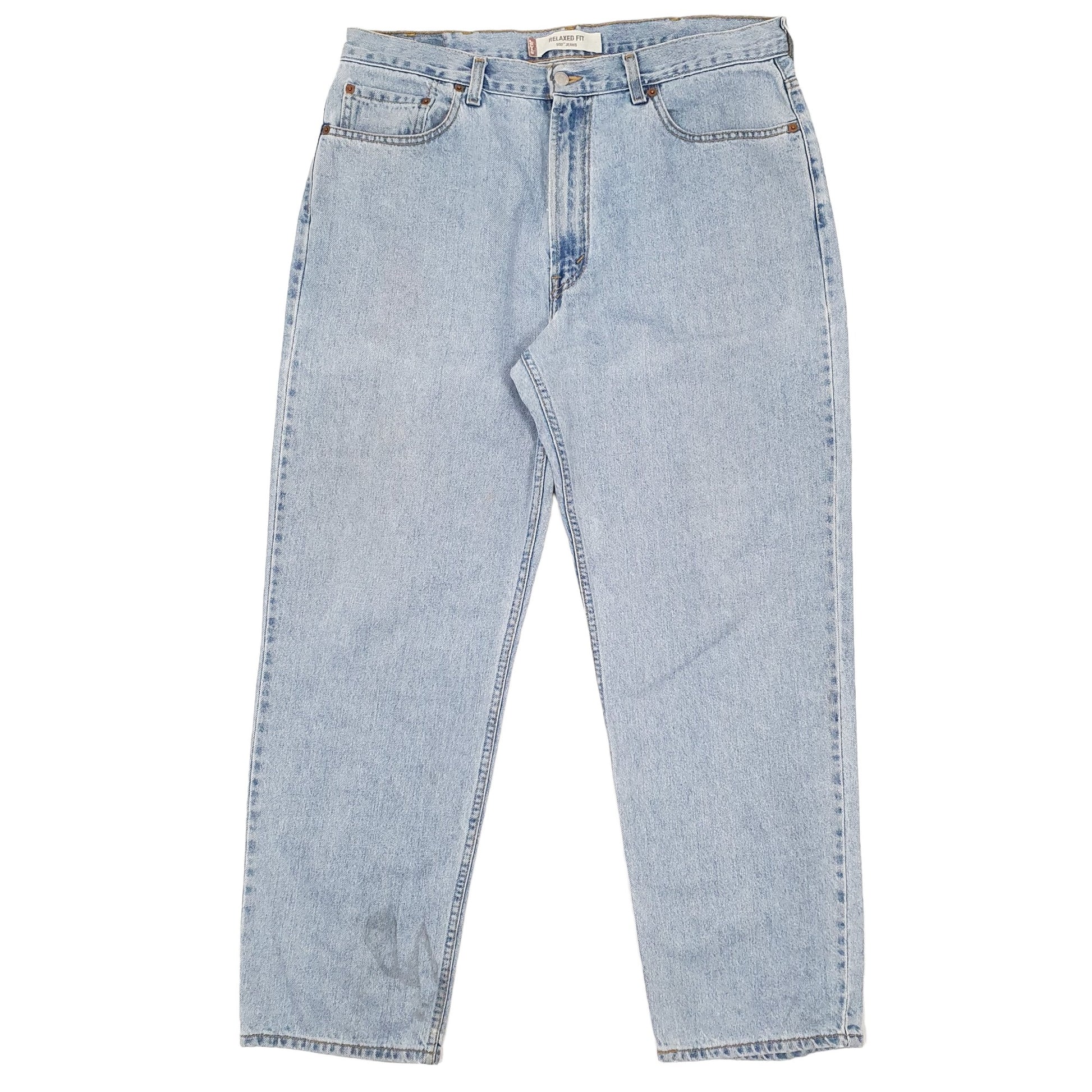 Levis 550 Relaxed Fit 1990s Jeans W38 L32 Blue