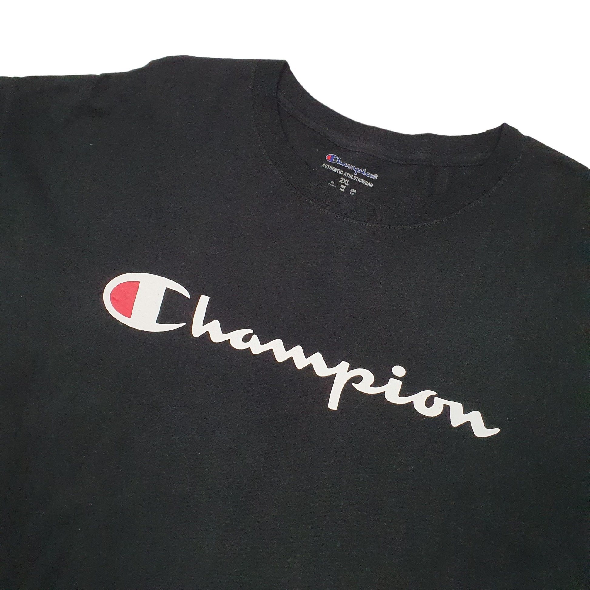 Champion Short Sleeve T Shirt Black