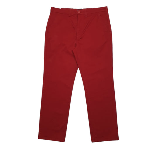 Mens Levis Red Chino Trousers W36 L30 Red