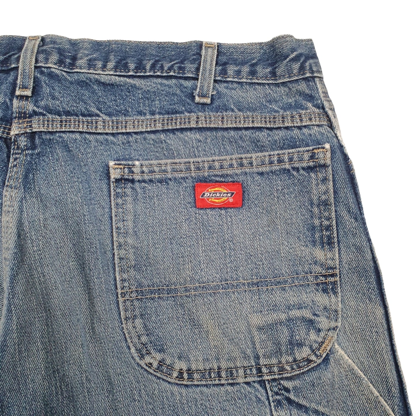 Mens Blue Dickies  Denim Shorts