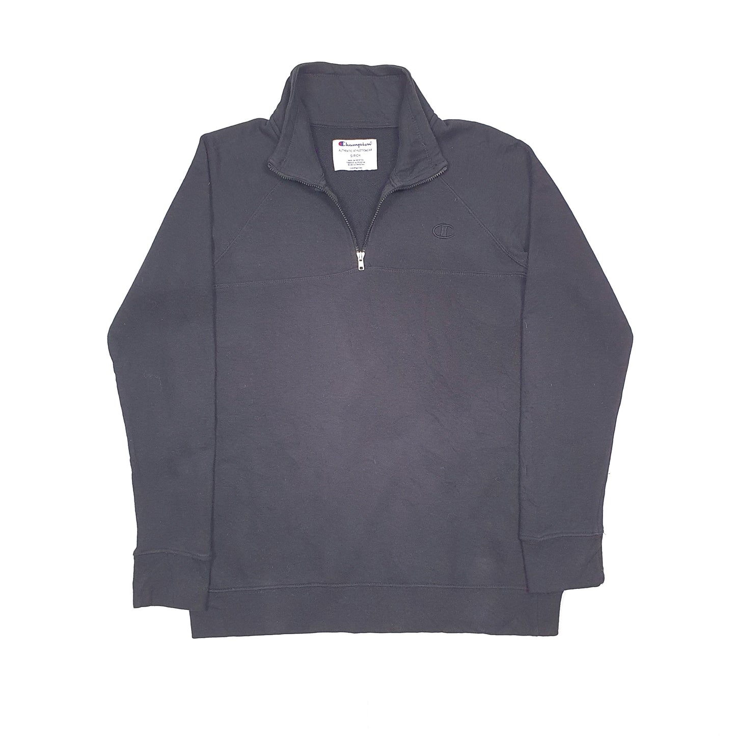 Champion Quarter Zip S Black