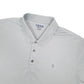 Izod Lacoste Golf Short Sleeve Polyester Polo Shirt Grey