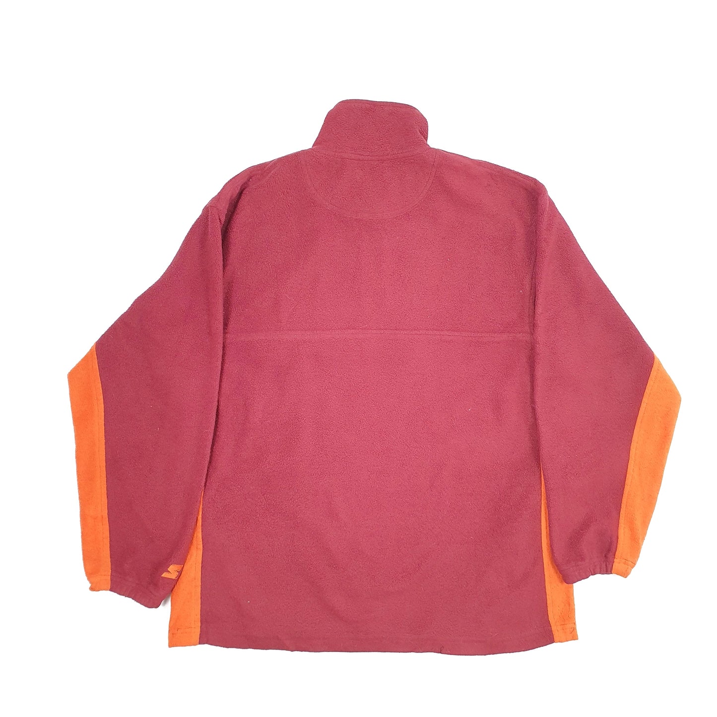 Starter Quarter Zip fleece top Fleece L Burgundy