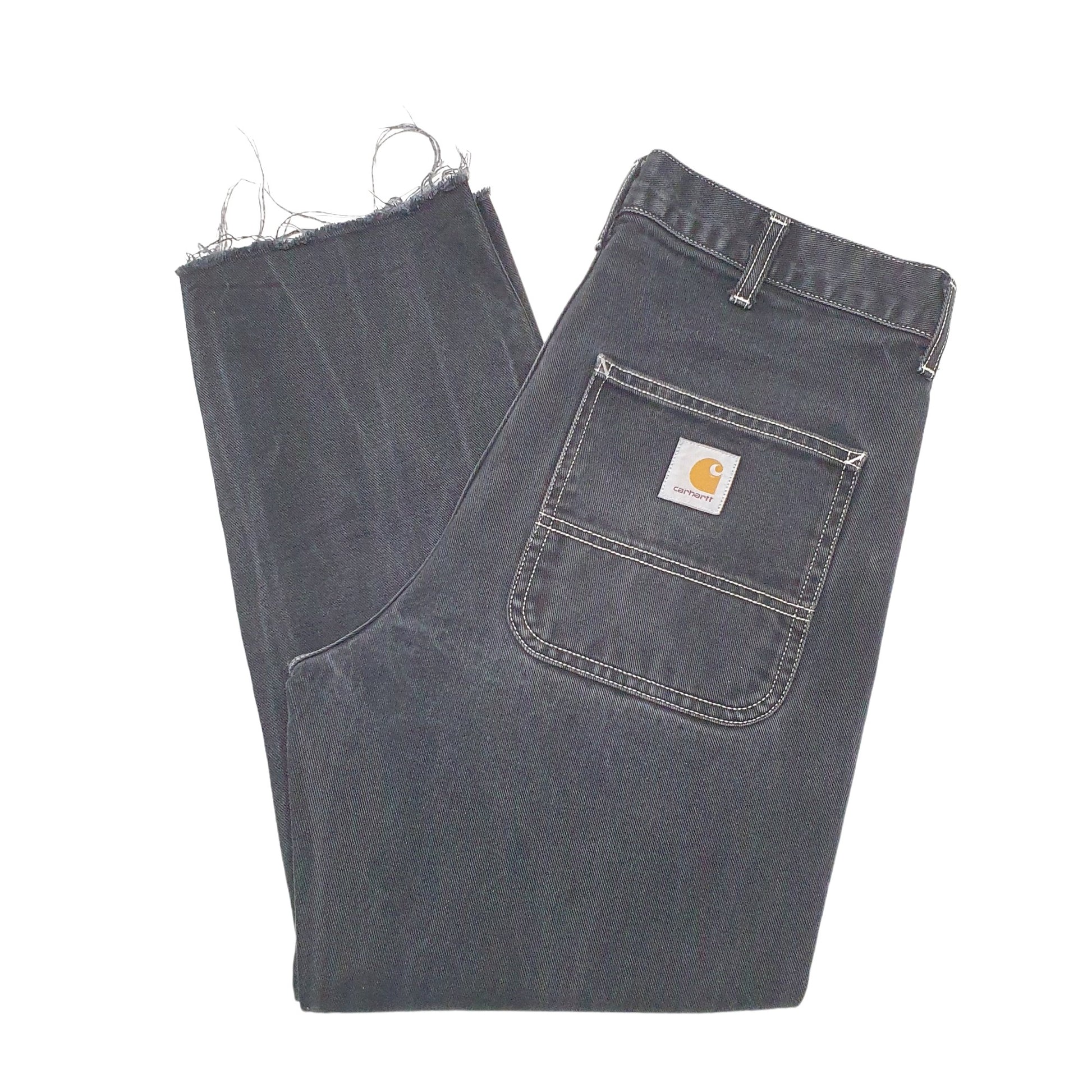 Mens Black Carhartt  Carpenter Trousers