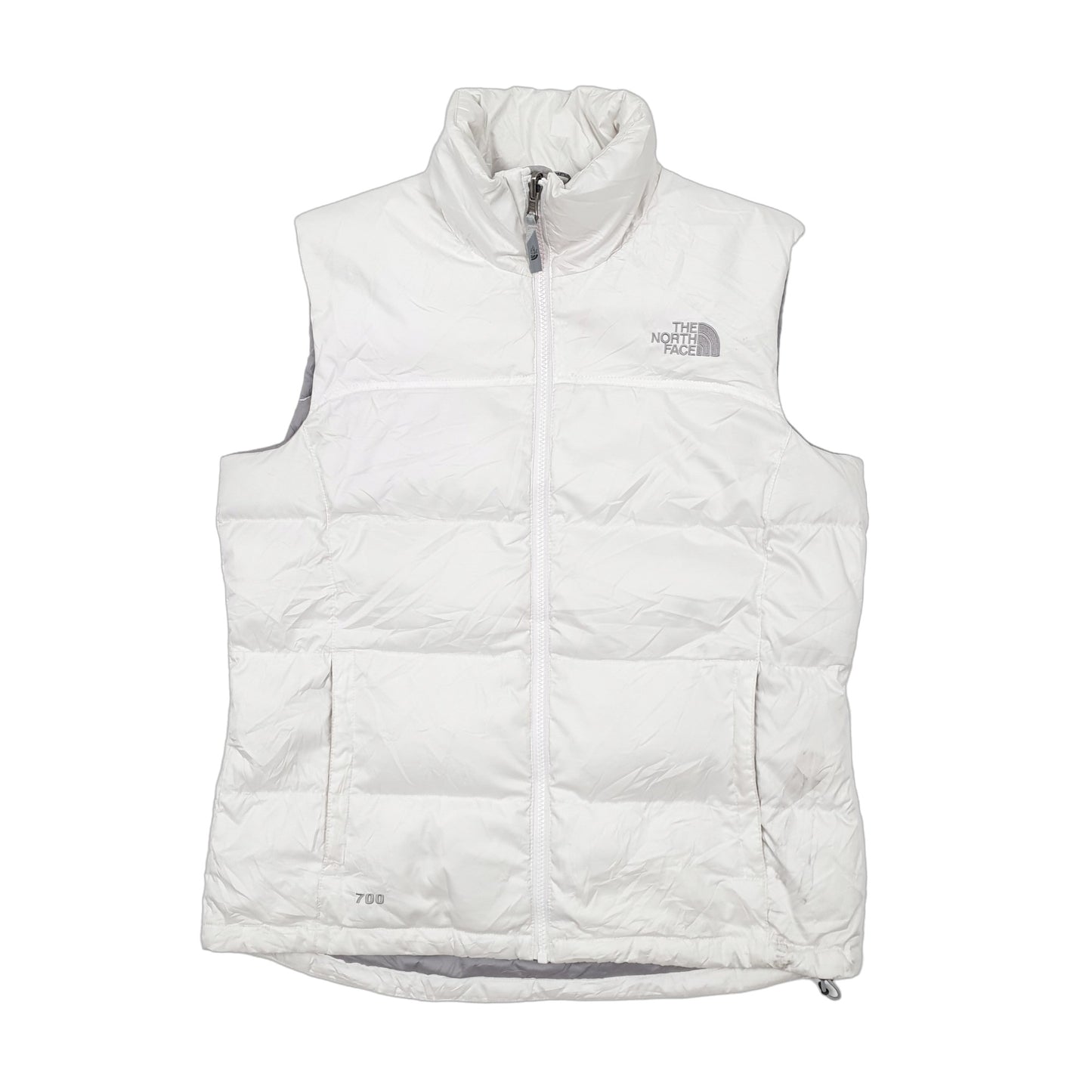 Womens White The North Face Gilet Vest 700  Coat