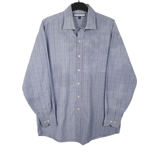 Blue Tommy Hilfiger Long Sleeve Shirt