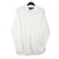 Mens White Ralph Lauren Oxford Stretch Long Sleeve Shirt
