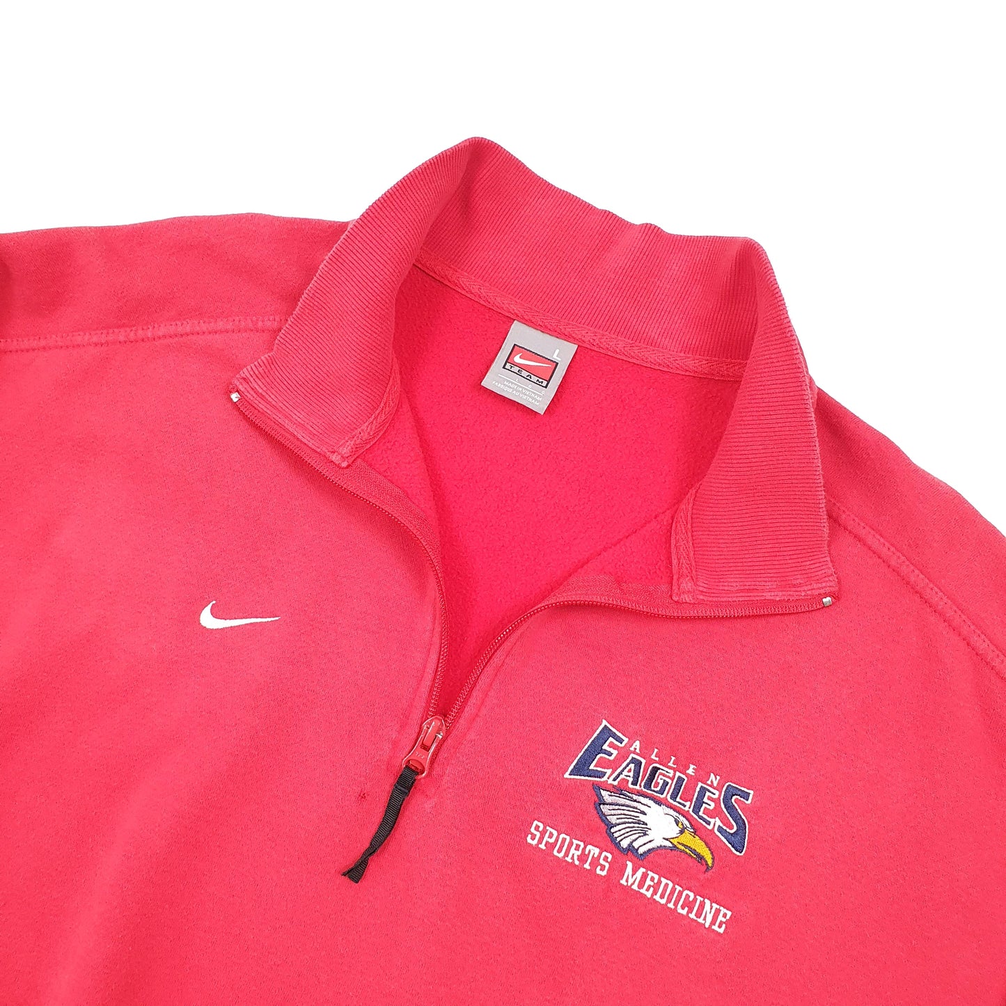 Nike Quarter Zip L Red