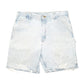 Mens Blue Carhartt Carpenter Workwear Denim Shorts