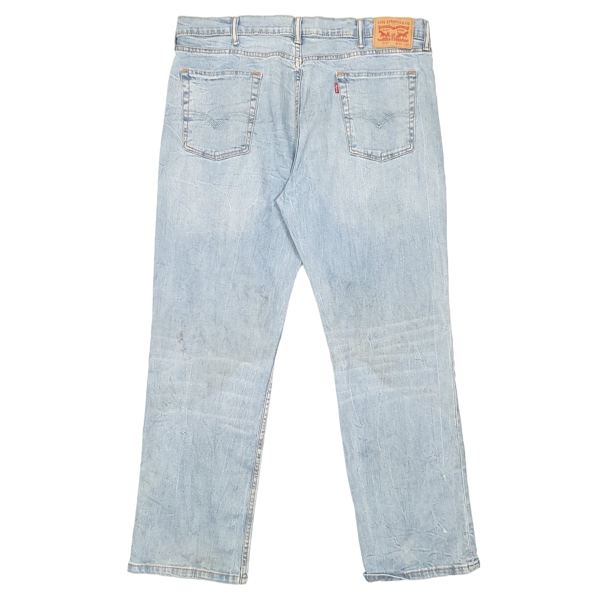 Mens Blue Levis  514 JeansW40 L30