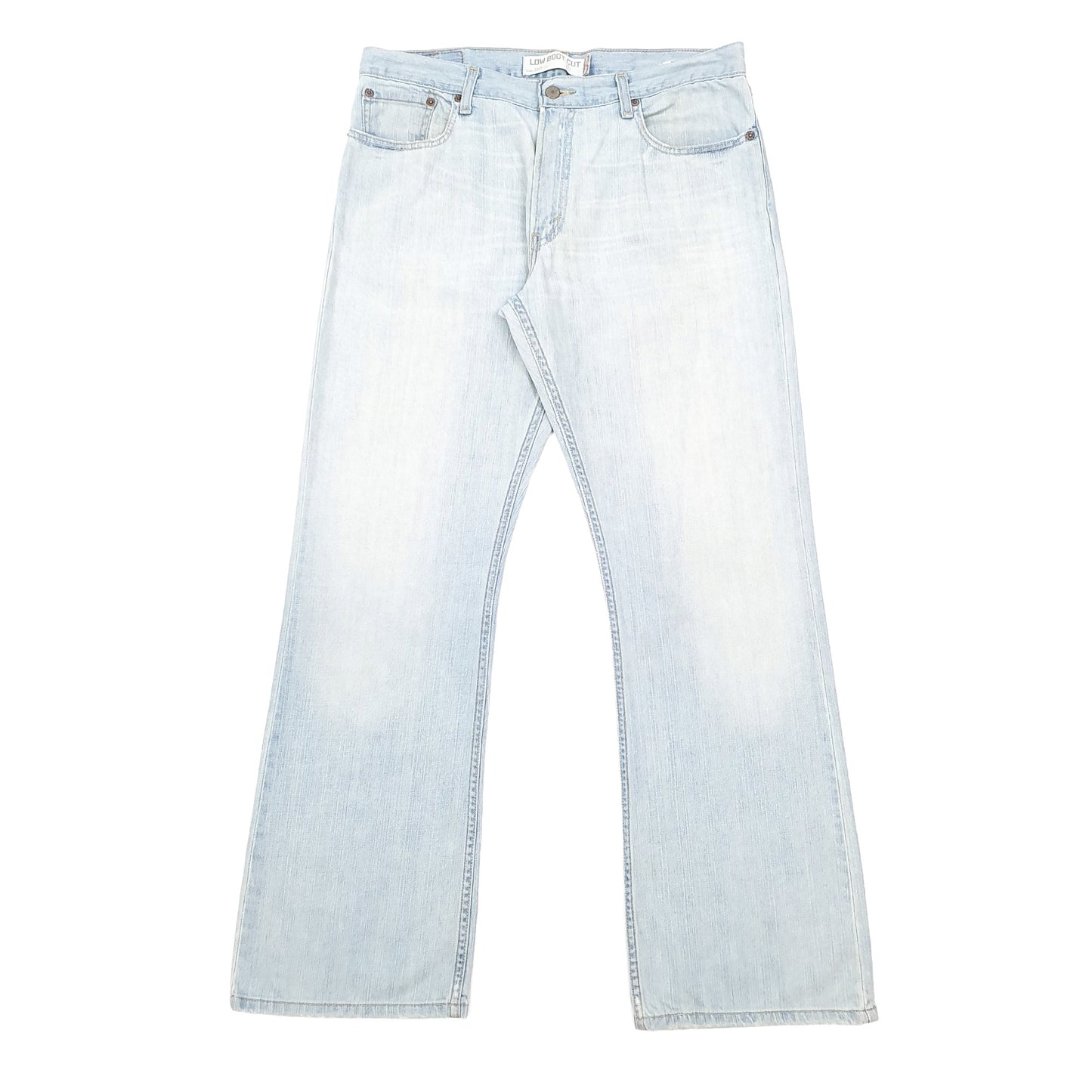 Levis 527 Bootcut Fit Jeans W34 L30 Blue