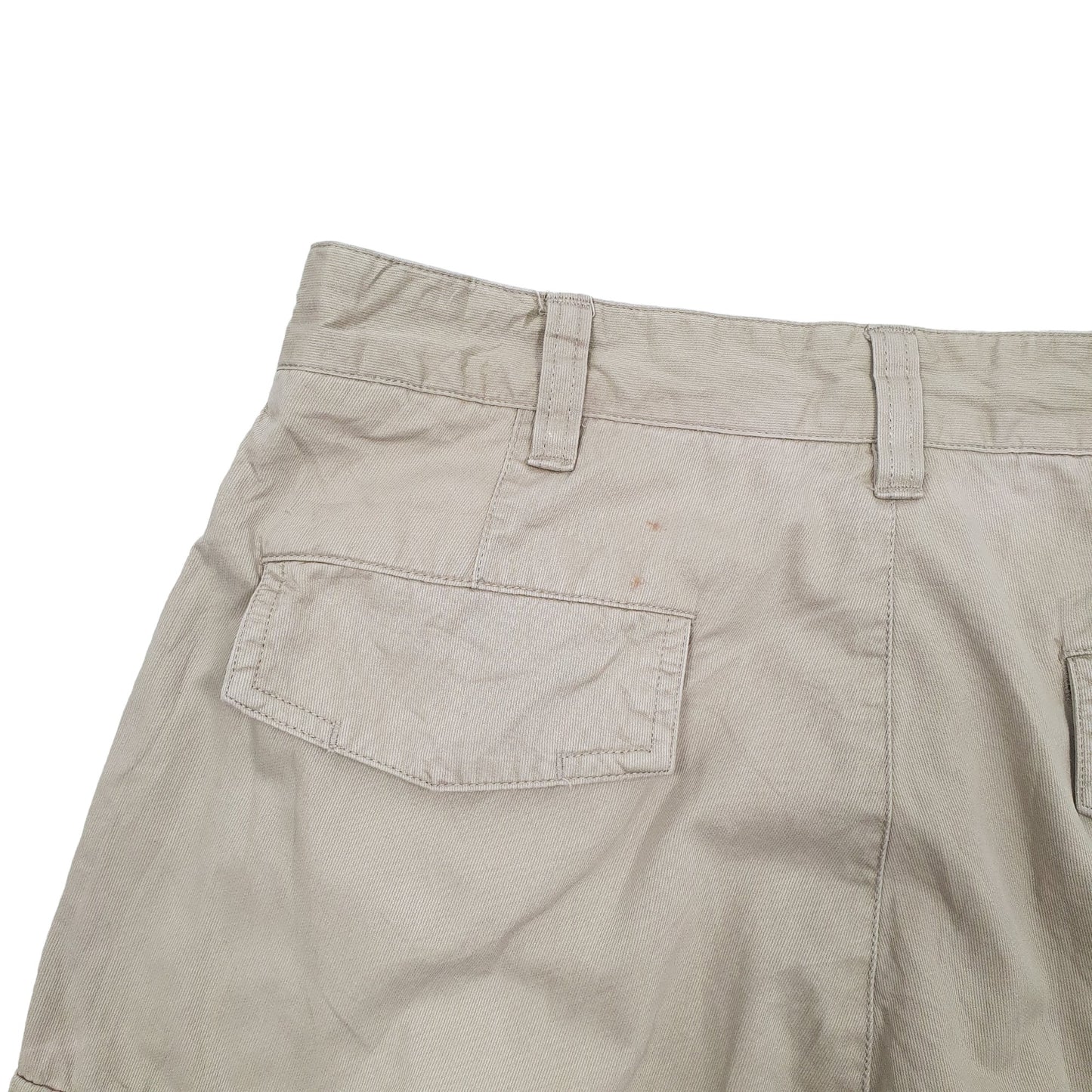 Facconable Beige Cargo Workwear Shorts W31