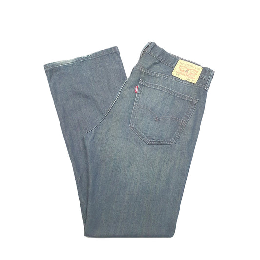 Levis 527 Bootcut Fit Jeans W37 L32 Black