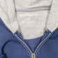 Mens Blue Disney Walt World Mickey Mouse Hoodie 1971 Full Zip Jumper