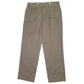Mens Khaki Polo Ralph Lauren Vintage Double Pleated Chino Trousers