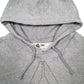 Mens Grey Reebok Spellout Hoodie Jumper