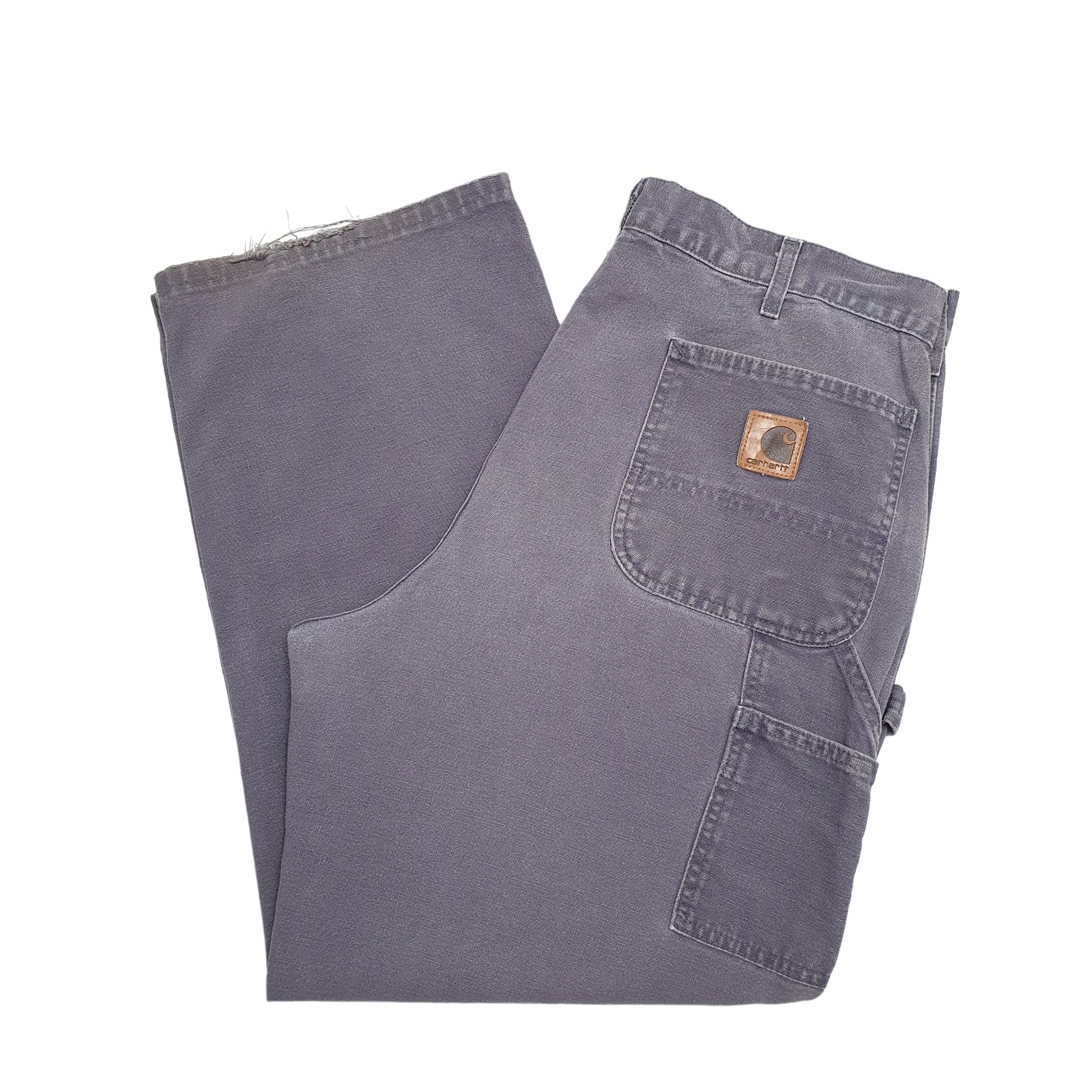 Mens Grey Carhartt  Carpenter Trousers