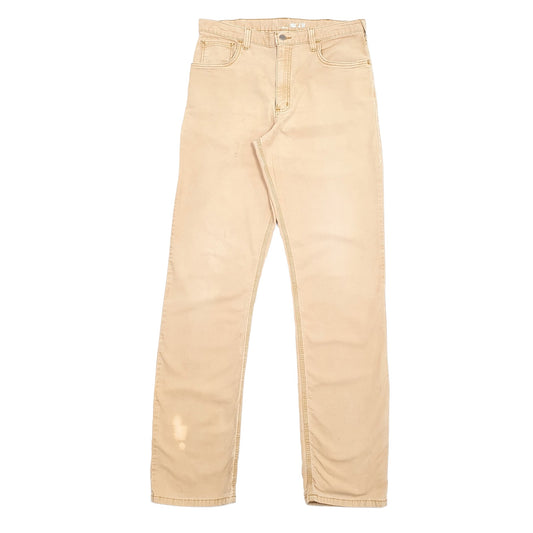 Carhartt Regular Regular Fit Jeans W34 L36 Beige