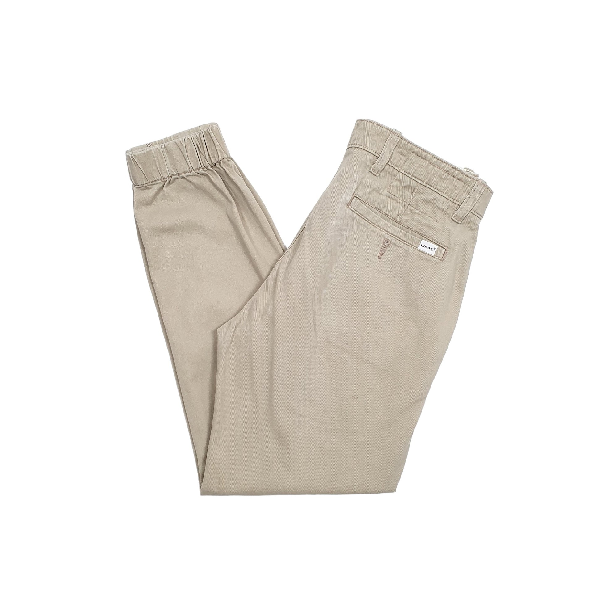 Mens Levis Beige Chino Trousers W30 L27 Beige