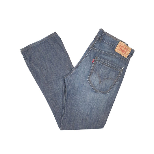 Levis 527 Bootcut Fit Jeans W33 L32 Blue