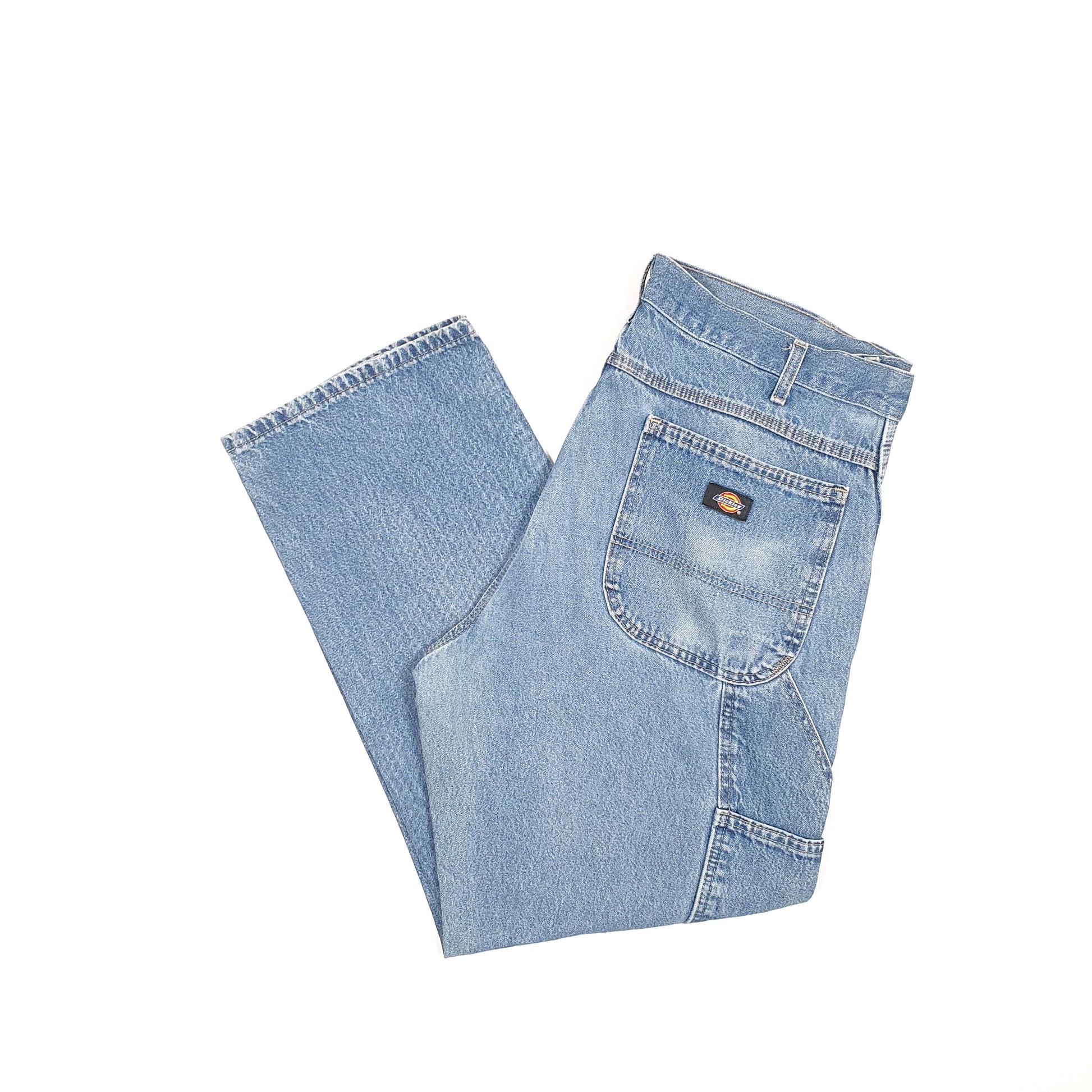 Dickies Casual Loose Fit Carpenter Jeans W38 L29 Blue