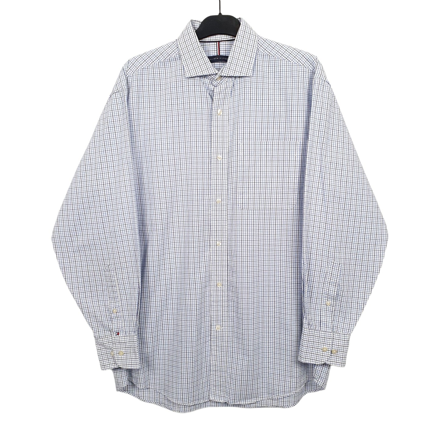 Blue Tommy Hilfiger Long Sleeve Shirt