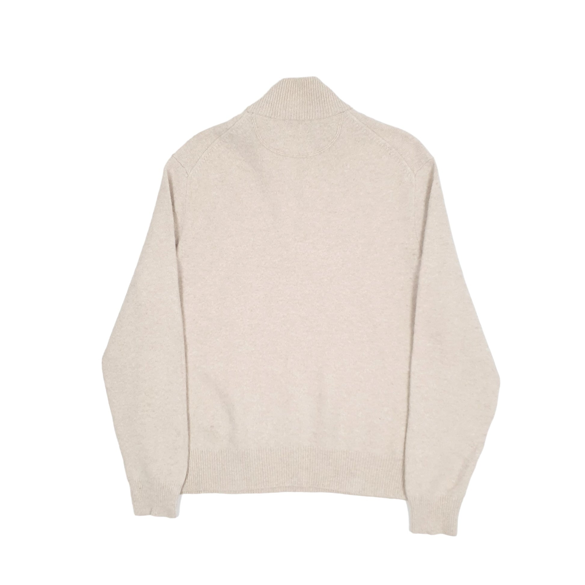 Mens Polo Ralph Lauren Cream Quarter Zip Jumper M – Bundl Clothing