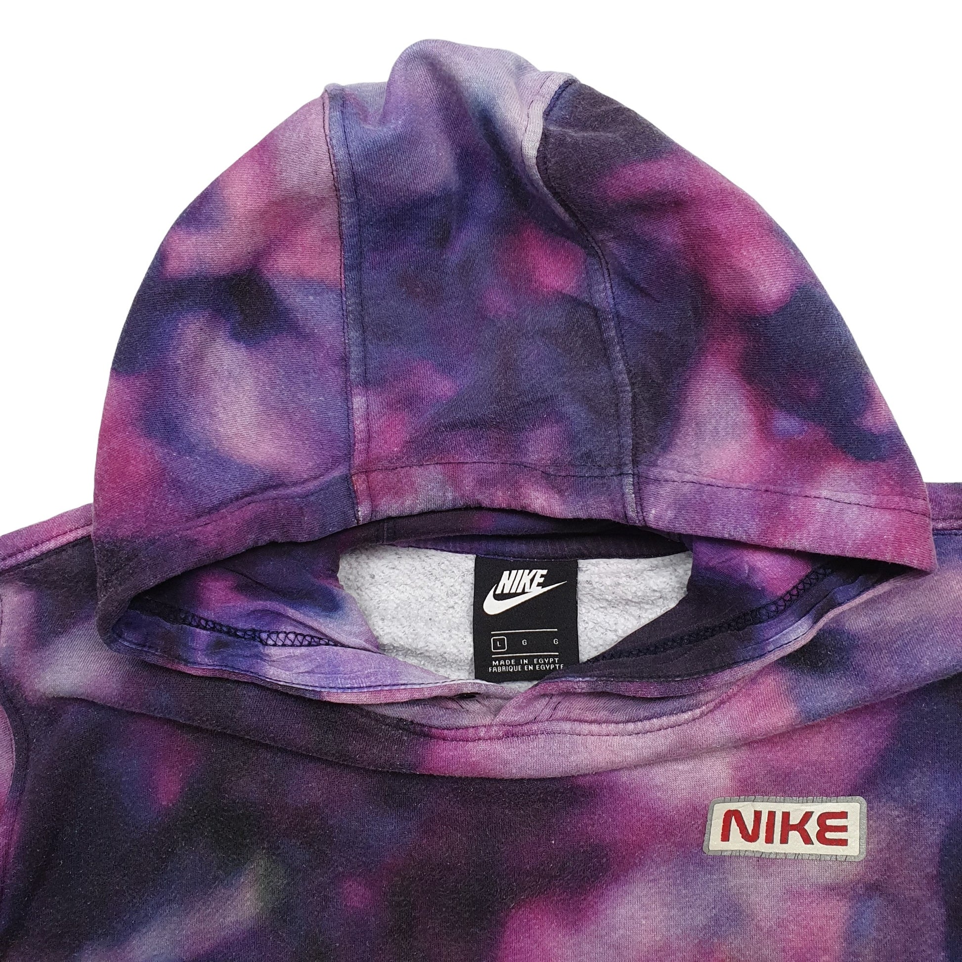 Mens Multi Nike Tye Dye Hoodie Jumper