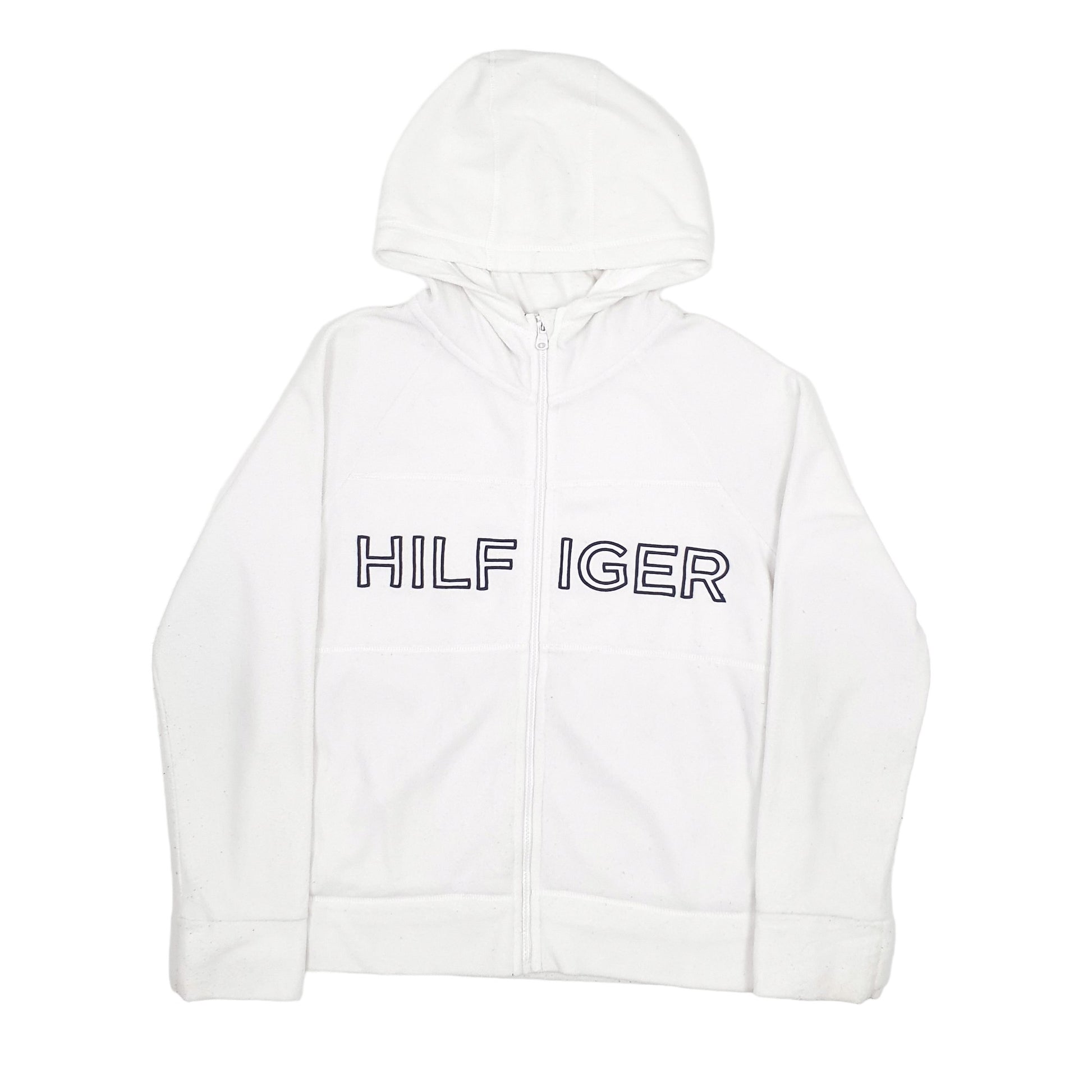 Tommy Hilfiger Full Zip Fleece M White