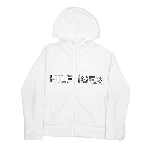 Tommy Hilfiger Full Zip Fleece M White