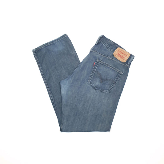 Levis 514 Straight Fit 1990's Jeans W34 L30 Blue