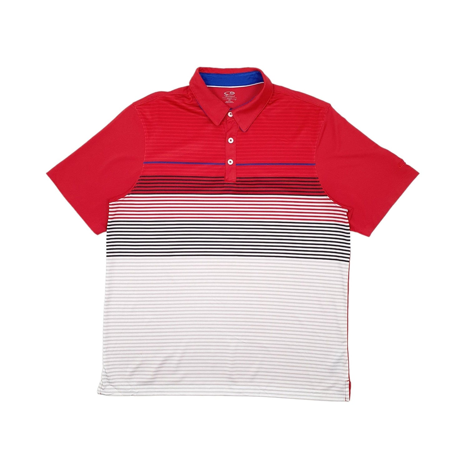 Champion Golf Short Sleeve Polyester Polo Shirt Red