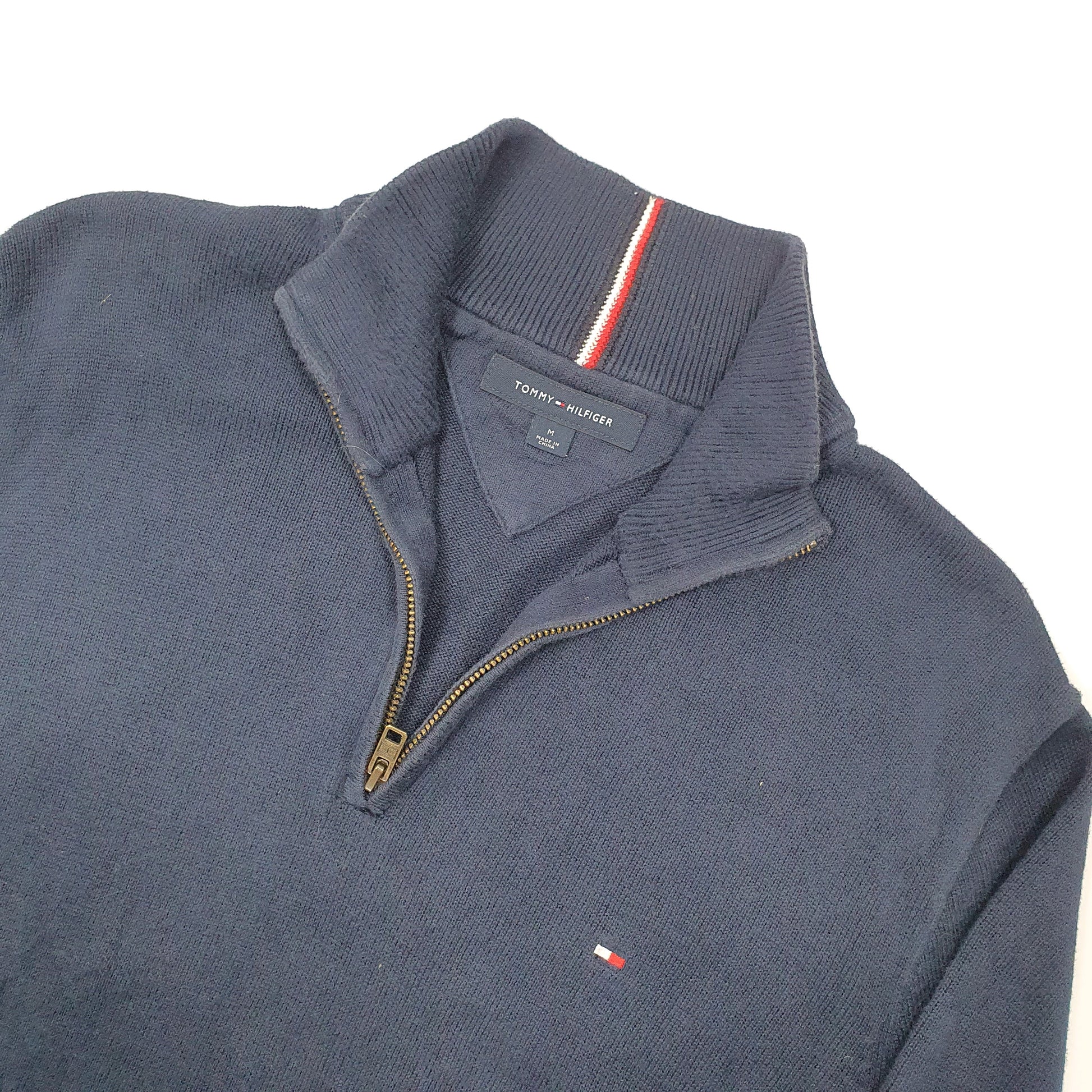 Tommy Hilfiger Quarter Zip M Navy