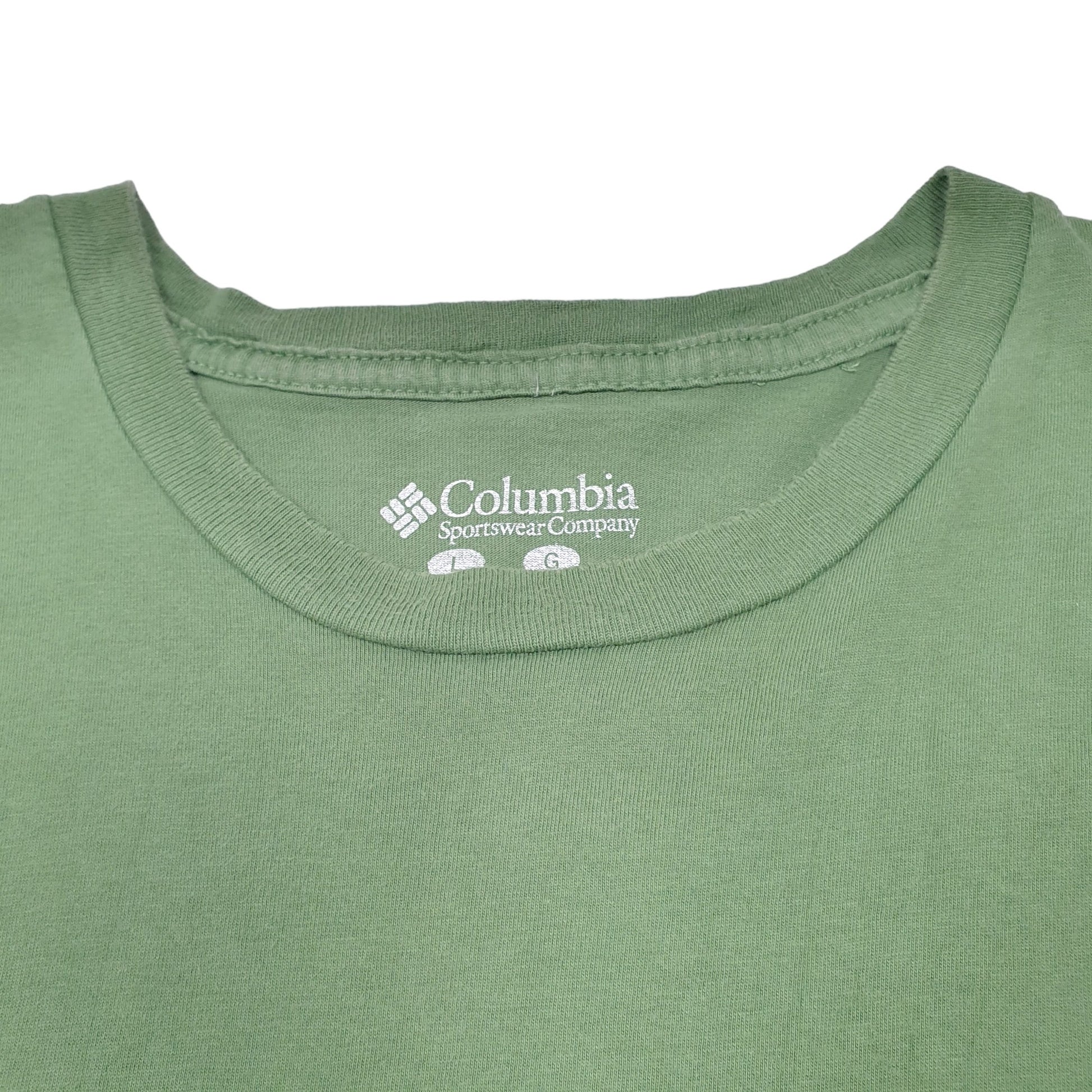 Mens Green Columbia Sportswear Performance Hunting Gear PHG Short Sleeve T Shirt