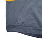 Mens Blue Adidas Tear near pouch pocket. Some loose stitching in areas Hoodie Jumper