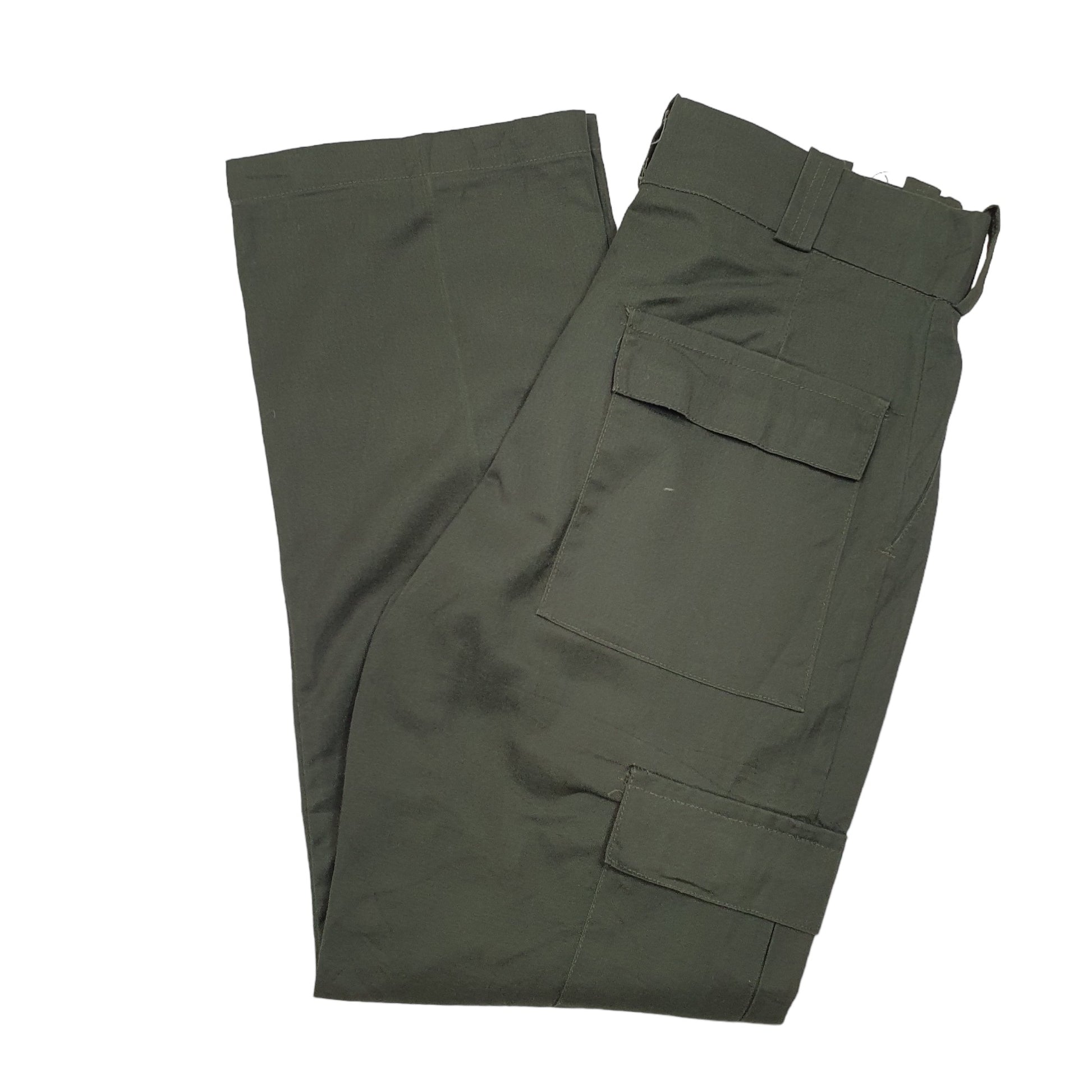 Mens Green Werner Works Inc Combat Pants Made In USA Cargo Trousers