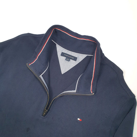 Tommy Hilfiger Quarter Zip XXLT Navy