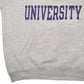 Mens Grey Champion Texas Christian University Hoodie Jumper