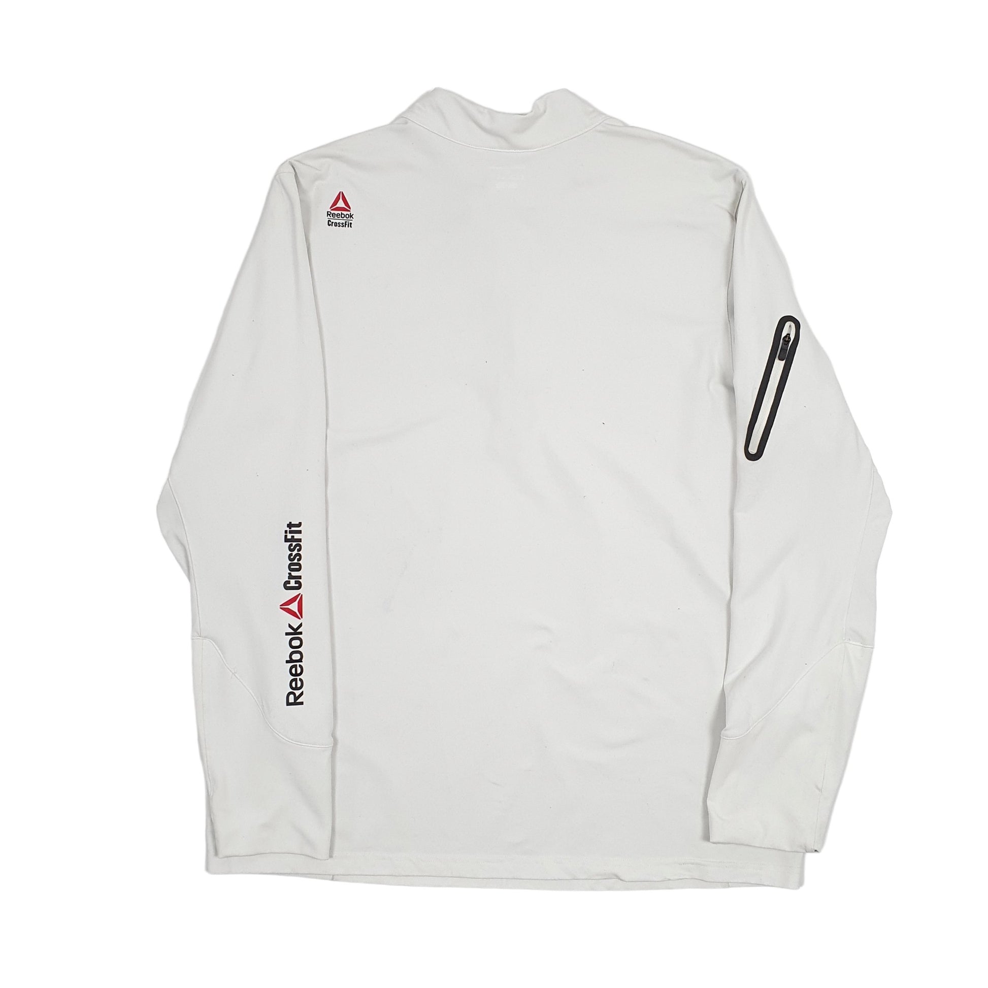 Reebok Active Quarter Zip L White