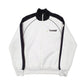 Mens White Puma Neoprene Full Zip Jumper