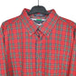 Tommy Hilfiger Long Sleeve Regular Fit Check Shirt Red