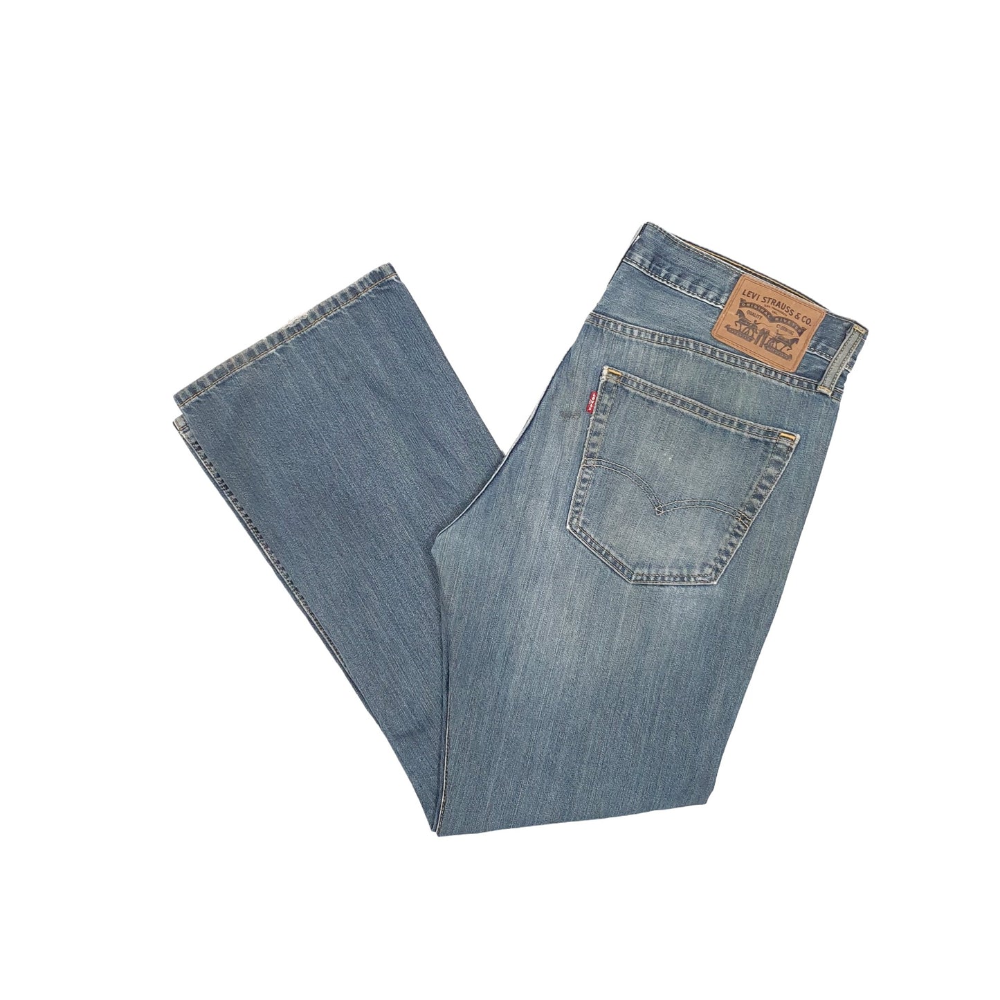 Levis 527 Bootcut Fit Jeans W36 L30 Blue