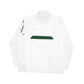 Mens White Nike Storm Fit Quarter Zip Ohio Windbreaker Coat