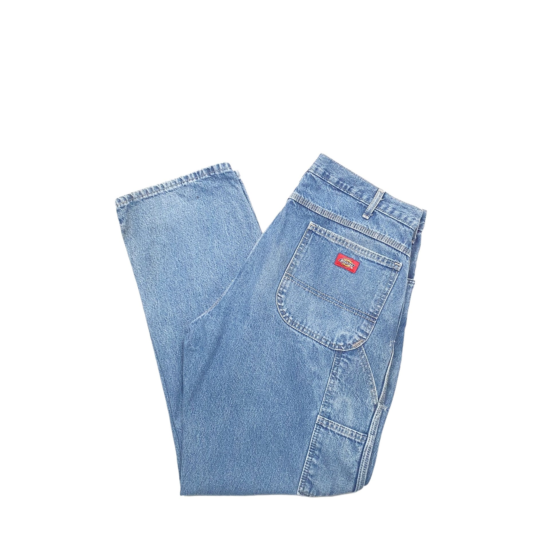 Dickies Casual Loose Fit Jeans W36 L32 Blue