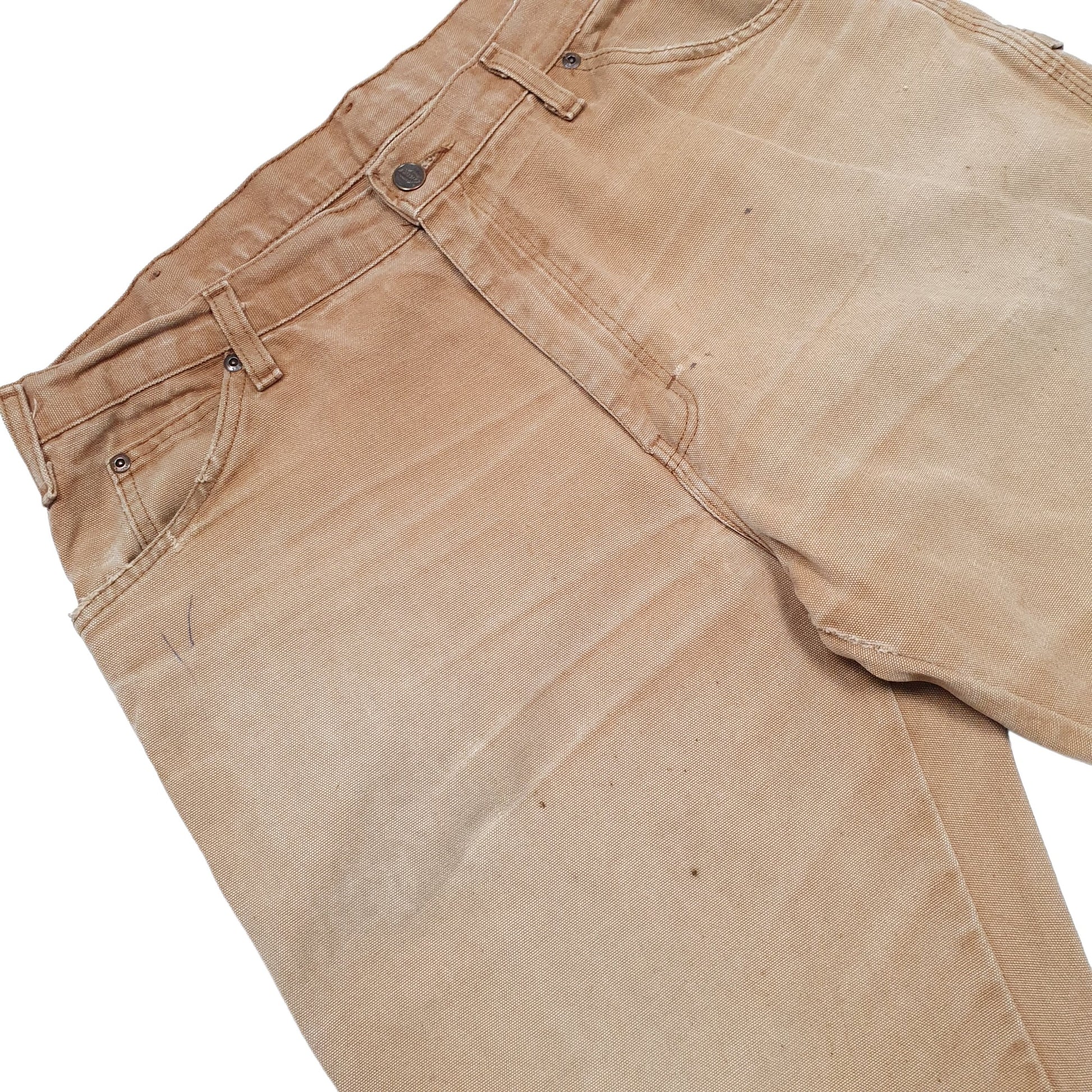 Mens Brown Dickies  Carpenter Trousers