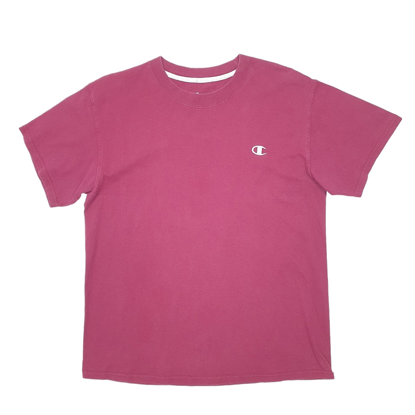Champion Short Sleeve T Shirt Burgundy